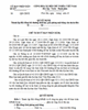 Decision on establishment of compensation council 